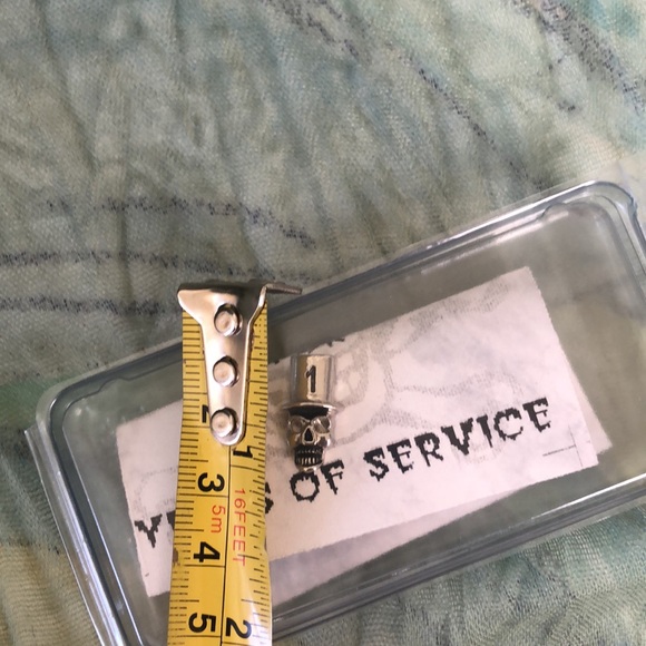 Hot Topic 1 Year of Service Skull Pin - Picture 7 of 7